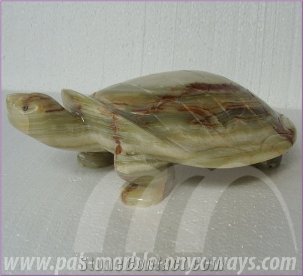 Onyx Turtle Artifacts in Stock (16 Inch)
