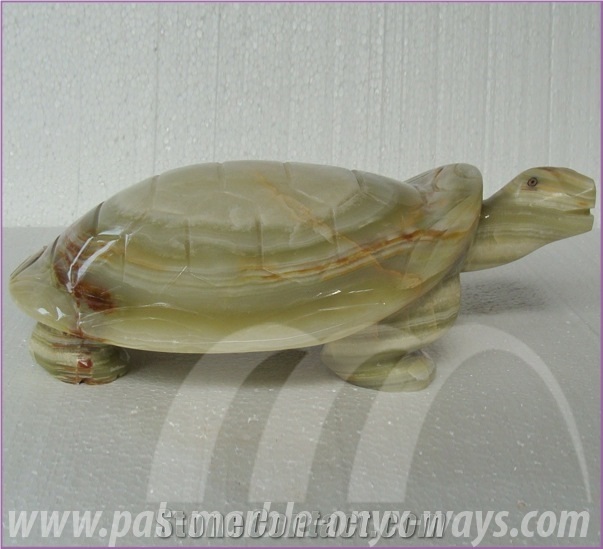 Onyx Turtle Artifacts in Stock (16 Inch)