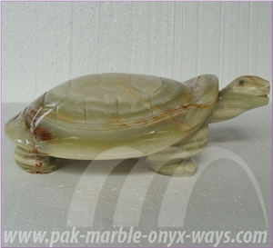 Onyx Turtle Artifacts in Stock (16 Inch)