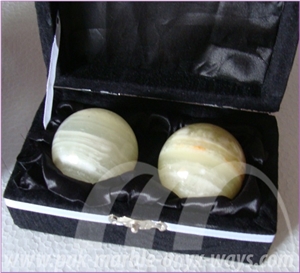 White Onyx Balls and Sphere Pakistan