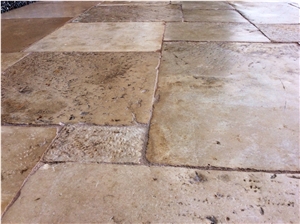 Antique French Limestone Flooring 15th-18th Century