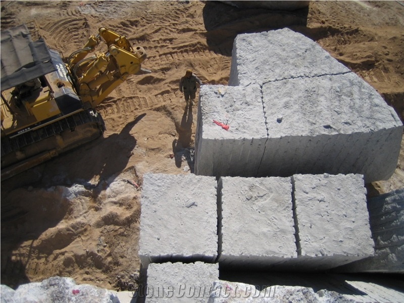 Nehbandan Cream Granite Blocks