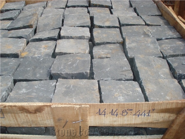 Black Basalt Cobble Stone