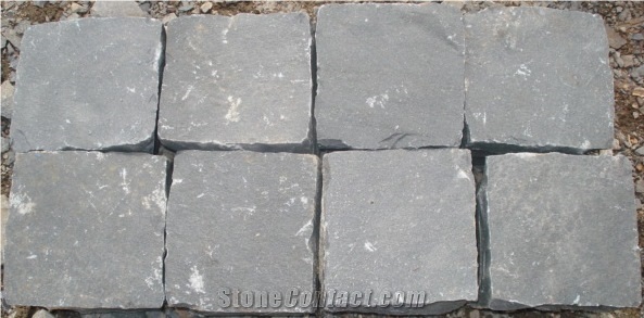Black Basalt Cobble Stone