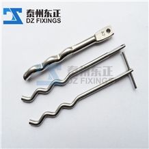 Corrugated Pin/Mortar Anchor for Marble Fixing System Corrugated Pin/Mortar Anchor for Marble Fixing System