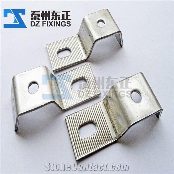 Z Bracket/Z Anchor for Stone Fixing Systems