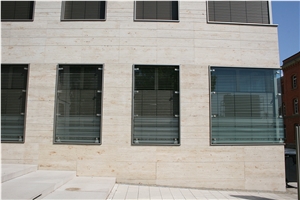 Jura Travertine Honed Facade