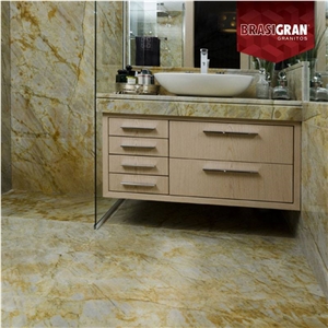 Roma Imperiale Quartzite Bathroom Design