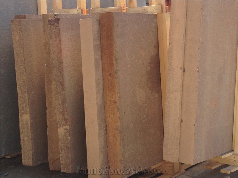 Santafiora Leopard Sandstone Tiles & Slabs, Red Italy Sandstone Slabs