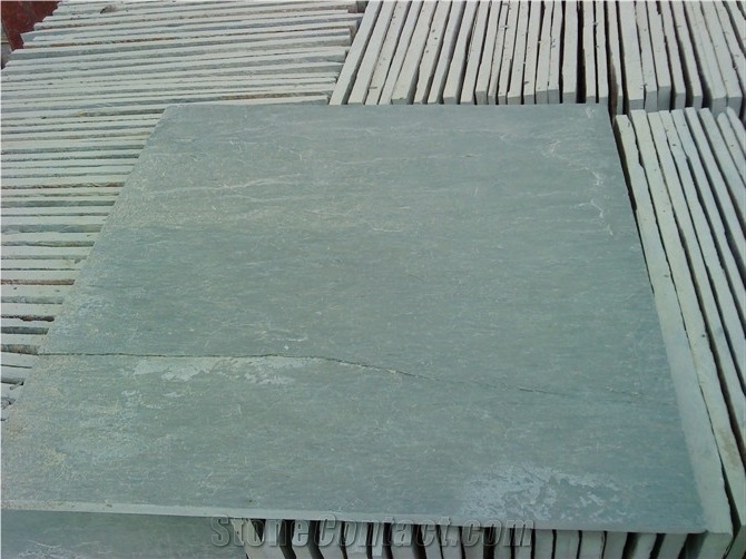 China Green Slate Tiles/Walling/Flooring/Paving/Rusty/China Slate Tiles