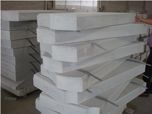 China Grey G603 Granite Kerbstone / China Grey Granite Curbstone / Road Side Stone