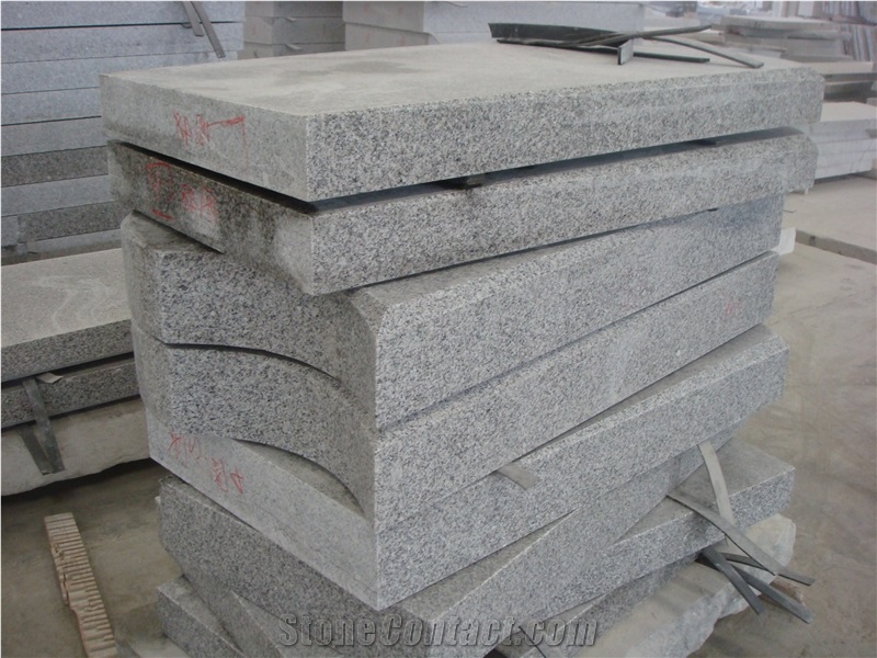 China Grey G603 Granite Kerbstone / China Grey Granite Curbstone / Road Side Stone