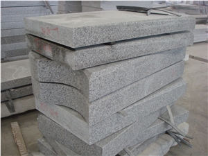 China Grey G603 Granite Kerbstone / China Grey Granite Curbstone / Road Side Stone