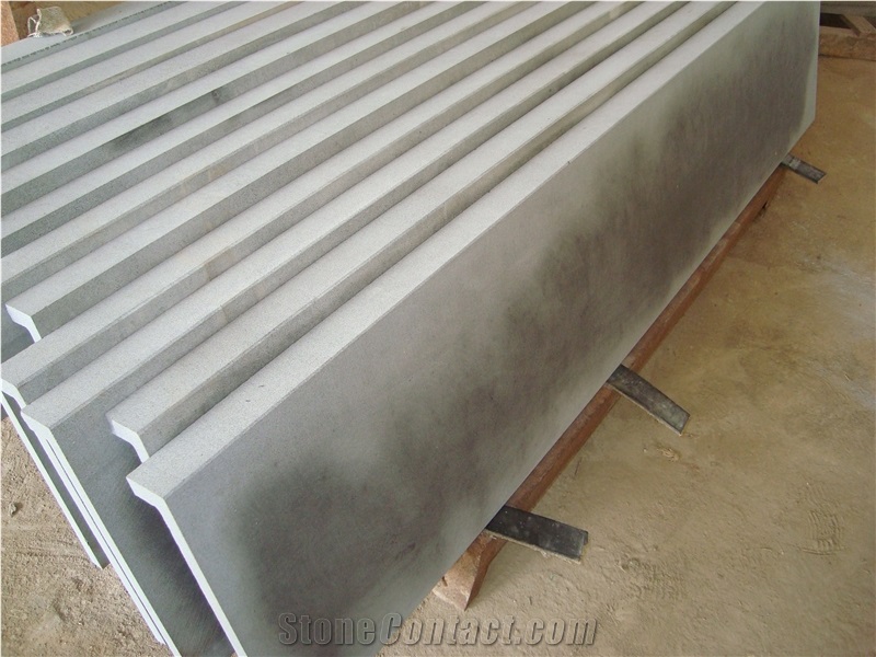 China Hainan Black Basalt Swimming Pool Coping/Coper/Dark Basalt/Border