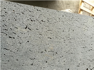 China Moon Surface Basalt Tiles & Slabs /Hainan Grey Basalt/Lava Stone /Basaltina/Basalto/Inca Grey/Moon Surface Walling ,Flooring,Cladding Slabs & Tiles