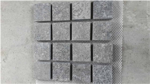 Cobble Stone/On Mesh/Pavers/Black Basalt/G684/China Dark Basalt/Paving/Flamed