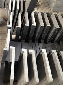 G684 Black Basalt Pool Coping,Black Pearl Pool Tiles,Raven Black Bullnose Edging Swimming Pool Tiles, G684 Pool Coping