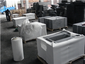 G684 Kerbstone / Hainan Black Basalt Curbstone / Black Pearl / Raven Black