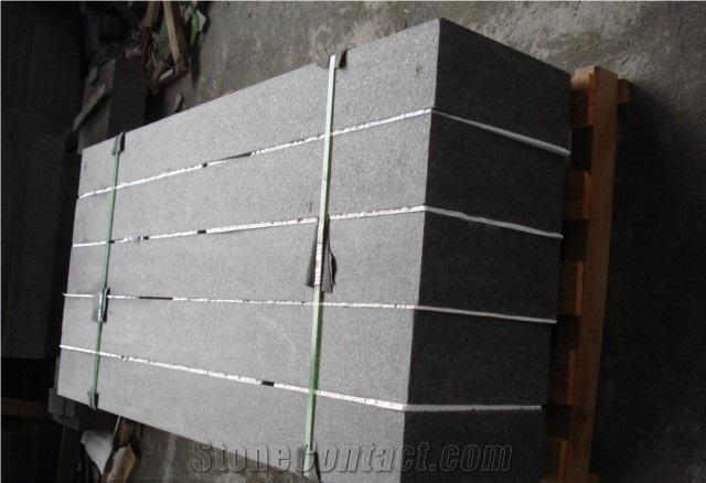 G684 Kerbstone / Hainan Black Basalt Curbstone / Black Pearl / Raven Black