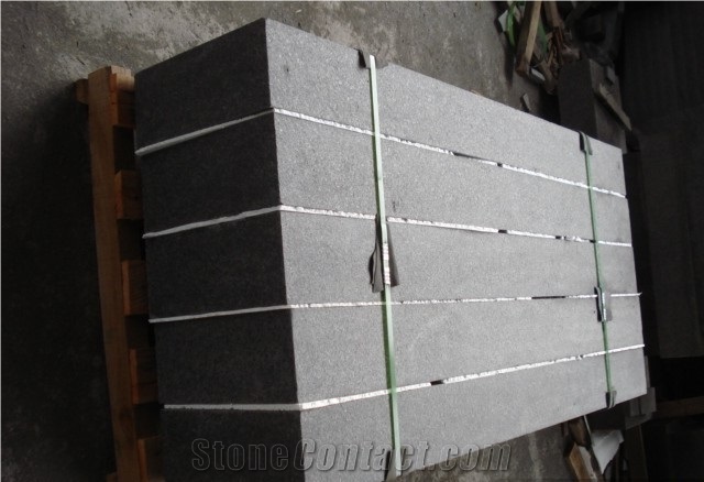 G684 Kerbstone / Hainan Black Basalt Curbstone / Black Pearl / Raven Black