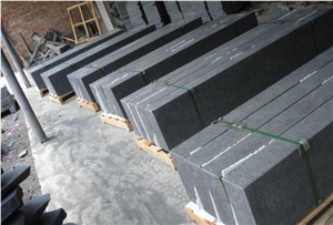 G684 Kerbstone / Hainan Black Basalt Curbstone / Black Pearl / Raven Black
