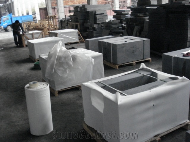 G684 Kerbstone / Hainan Black Basalt Curbstone / Black Pearl / Raven Black