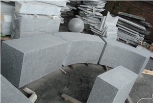 G684 Kerbstone / Hainan Black Basalt Curbstone / Black Pearl / Raven Black