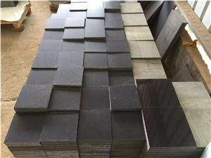Hainan Black Basalt/Dark Basalt/China Basalt Tiles&Slabs/Dark Blue Stone