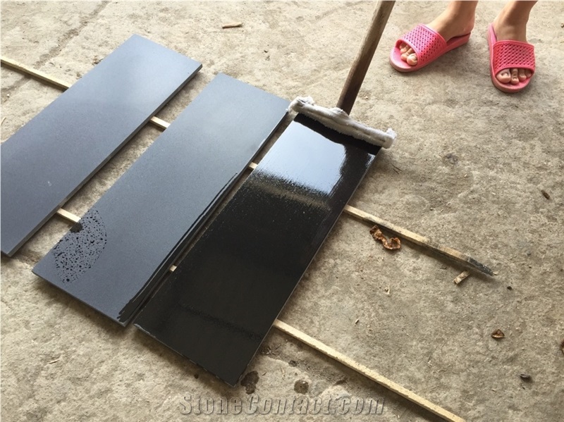Hainan Black Basalt/Dark Basalt/Tiles&Slabs/Dark Blue Stone, China Black Basalt