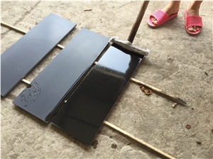 Hainan Black Basalt/Dark Basalt/Tiles&Slabs/Dark Blue Stone, China Black Basalt