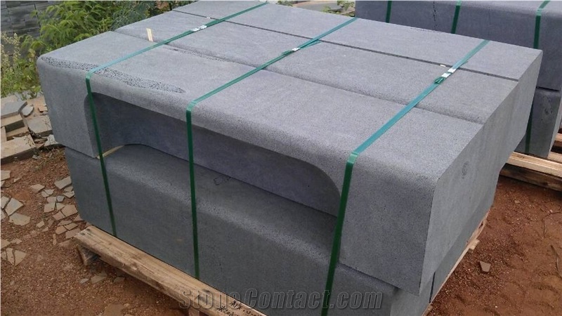 Hainan Black Basalt Kerbstone/Dark Basalt/China Dark Bluestone