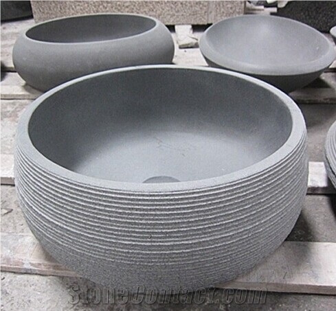 Inca Grey, Grey Basalt, Basaltina , Basalto Square, Rectangle,Round,Rhombus,Oval,Irregular Shape Sinks