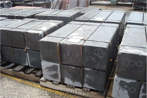 Kerb,Hainan Black Basalt, Dark Basalt/China Basalt Black Kerb Stone