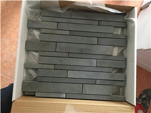 Mosaic/Hexagon Mosaic/Basalt Mosaic/Black/China Basalte/Hainan Black Basalt/Polished