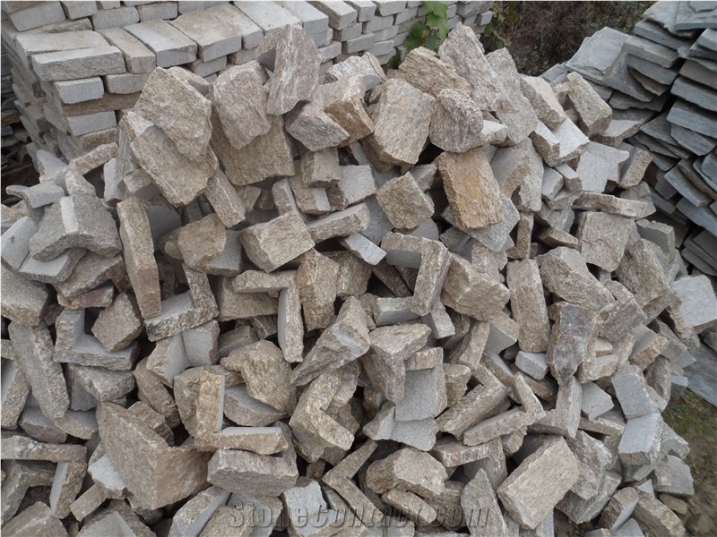 Tiger Skin Loose Walling and Corners / Tiger Skin Yellow Granite for Walling,Clading