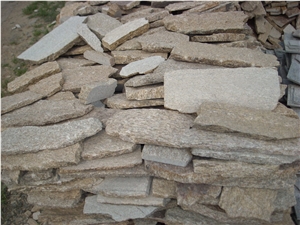 Tiger Skin Loose Walling and Corners / Tiger Skin Yellow Granite for Walling,Clading