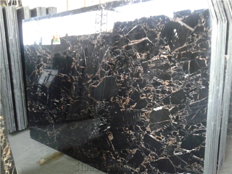 Nero Portoro Marble Slabs & Tiles, China Portoro Black Marble, Athens Golden Black Marble , Chinese Nero Portoro Marble,Montmartre Marble