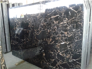 Nero Portoro Marble Slabs & Tiles, China Portoro Black Marble, Athens Golden Black Marble , Chinese Nero Portoro Marble,Montmartre Marble