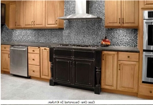 Black River Stone,Pebble Stone Backsplash,Polished Pebble