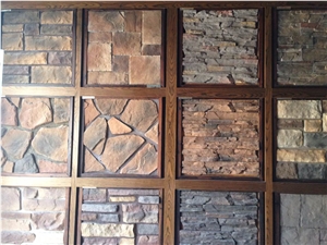 China Slate Cultured Stone&Wall Cladding,Stacked Stone Veneer&Wholesaler Culture Stone&China Cast Stone