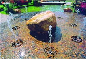 Landscaping Pebble Stone,Natural Pebble Stone ,Mixed Pebble