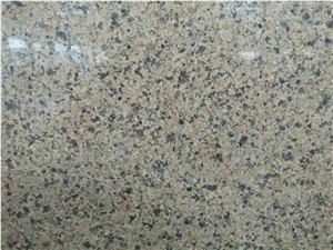 Polished Golden Leaf Granite Slabs/Tiles, Fujian Golden Leaf Granite