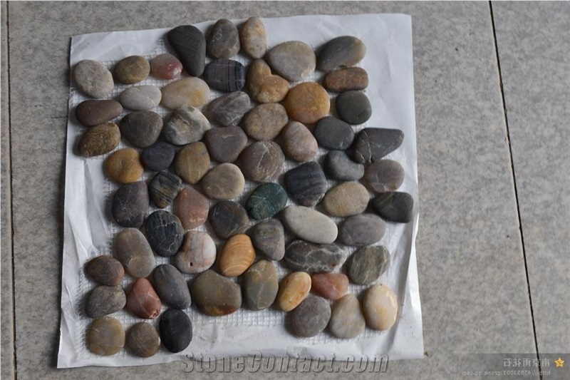 Polished Mosaic Pebble Tile