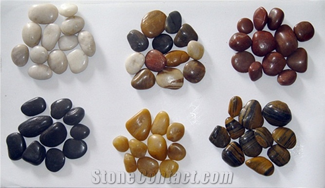 Polished Pebble Stone,Rain Flower Stone