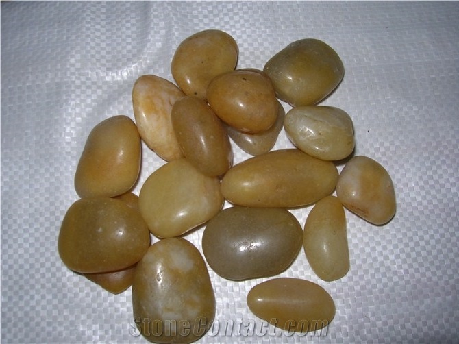 Polished Pebble Stone,Rain Flower Stone