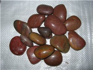 Polished Pebble Stone,Rain Flower Stone