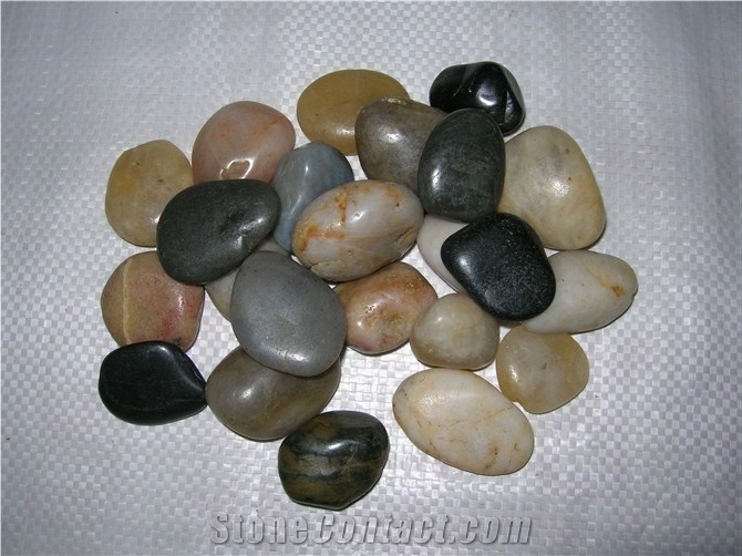 Polished Pebble Stone,Rain Flower Stone
