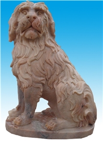 Animal Sculpture Sunset Red Granite, Red Granite Sculpture & Statue