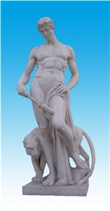 Human Statues Ss-038, White Marble Statues