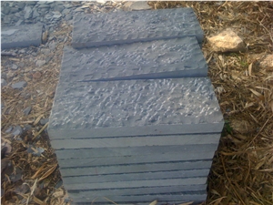 Basalt Vietnam Stairs & Steps, Grey Basalt Stair Risers